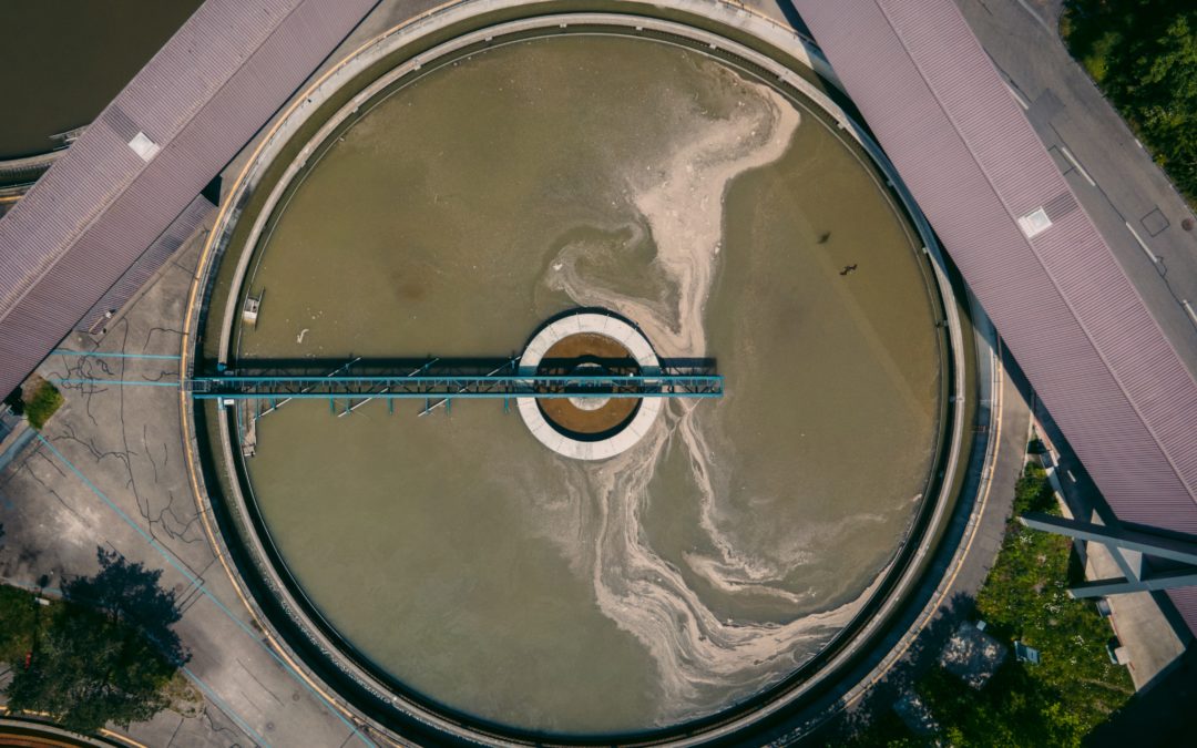 Central rensning af spildevand