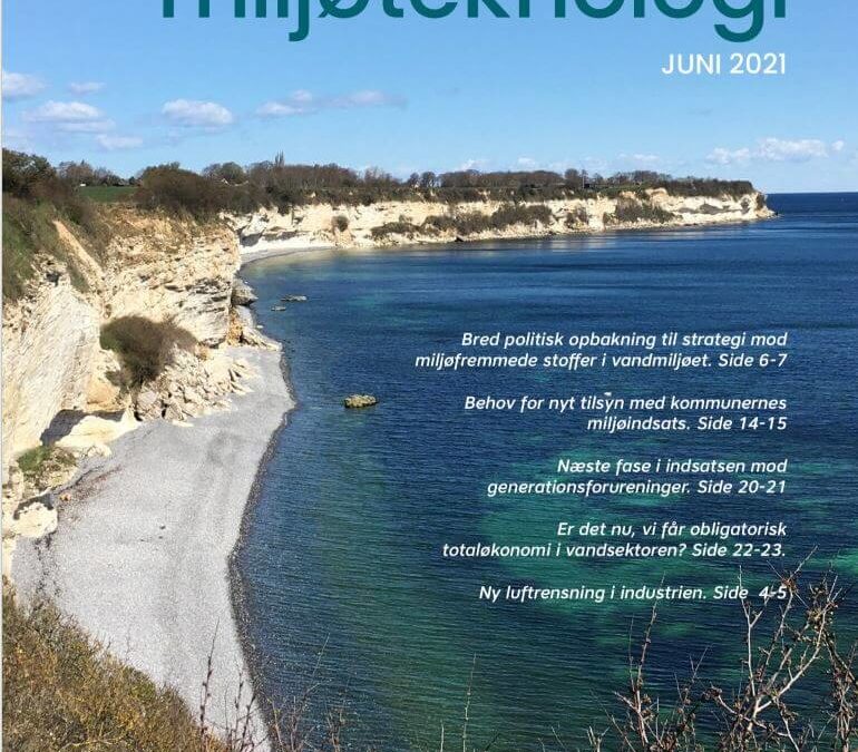 Den nyeste udgave af magasinet DANSK MILJØTEKNOLOGI er på gaden